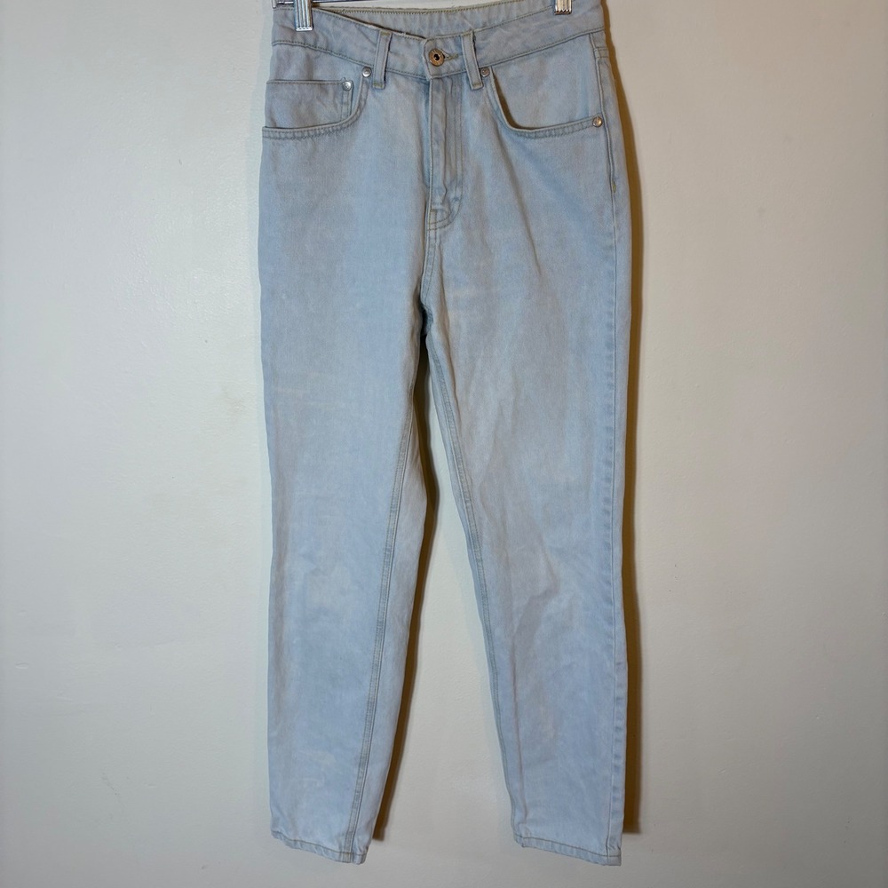 Ragged Priest Jeans Light Wash High Waist Mom Jeans Size 26